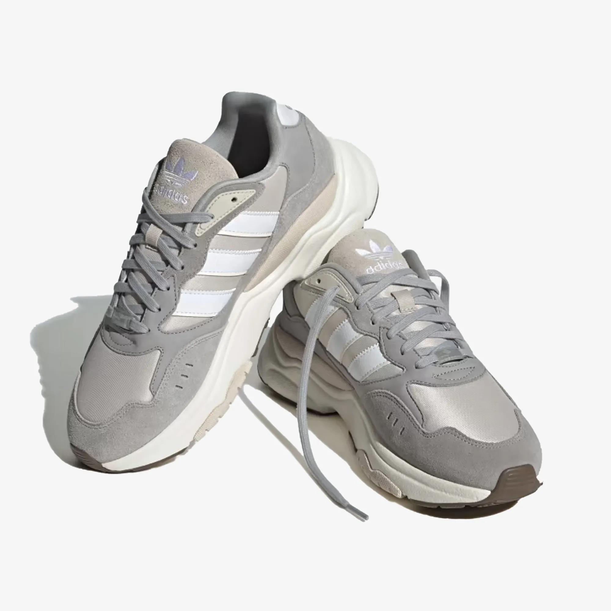 Adidas Originals | RETROPY F90  { SOLID GREY/WHITE