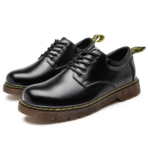 Aidase Mens Luxury Casual Genuine Leather High-quality Leisure Tooling Shoes Comfortable Inside Handmade Trend Fashion Shoes Size 38-48