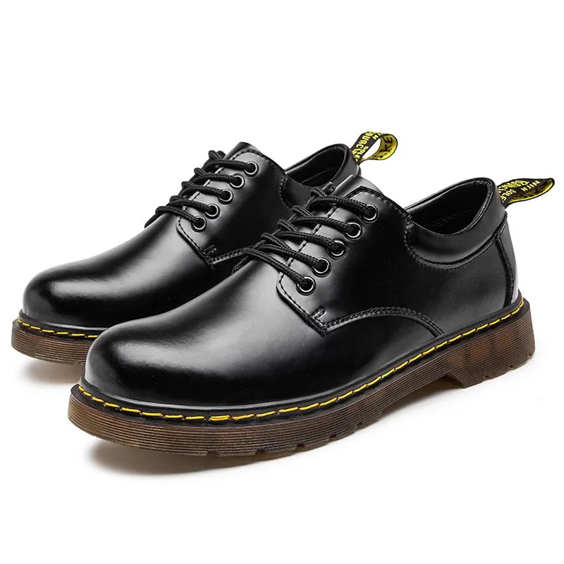 Aidase Mens Luxury Casual Genuine Leather High-quality Leisure Tooling Shoes Comfortable Inside Handmade Trend Fashion Shoes Size 38-48