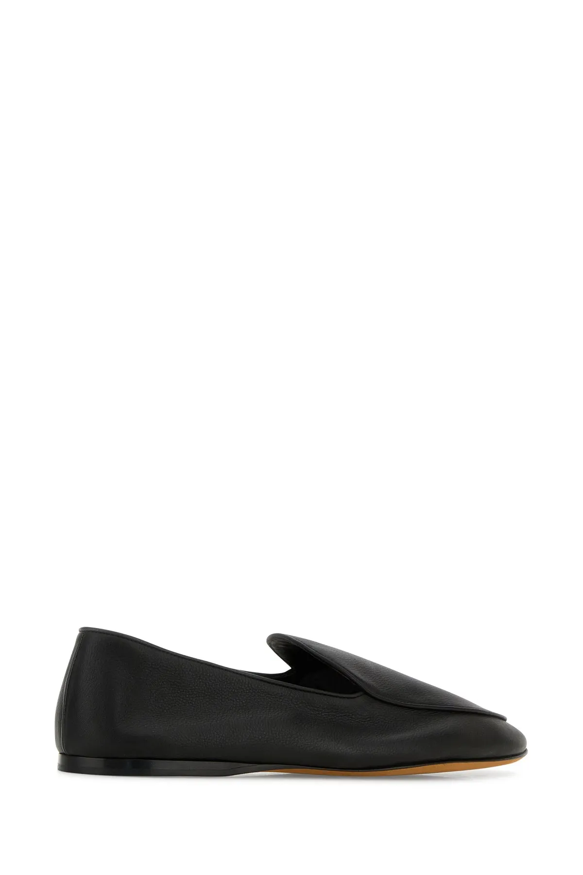 Black leather Awar loafers