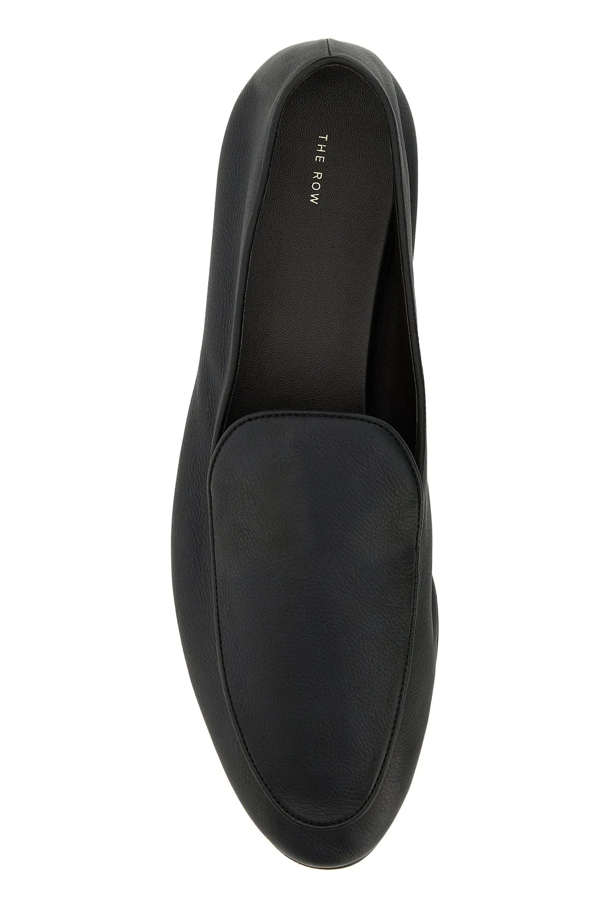 Black leather Awar loafers