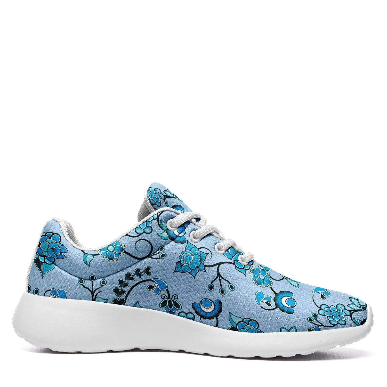 Blue Floral Amour Ikkaayi Sport Sneakers