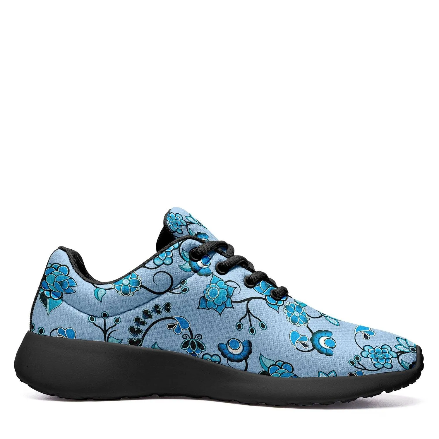 Blue Floral Amour Ikkaayi Sport Sneakers
