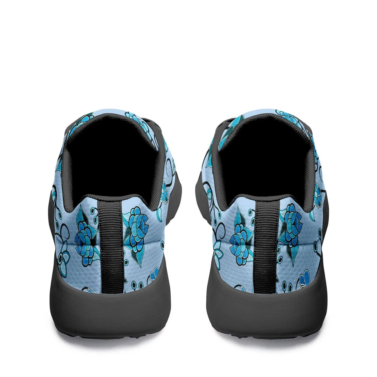 Blue Floral Amour Ikkaayi Sport Sneakers