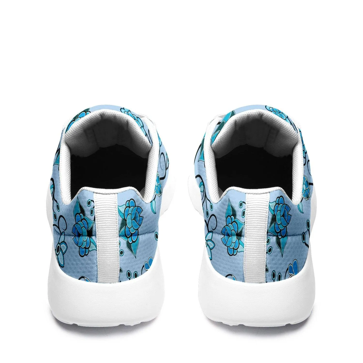Blue Floral Amour Ikkaayi Sport Sneakers