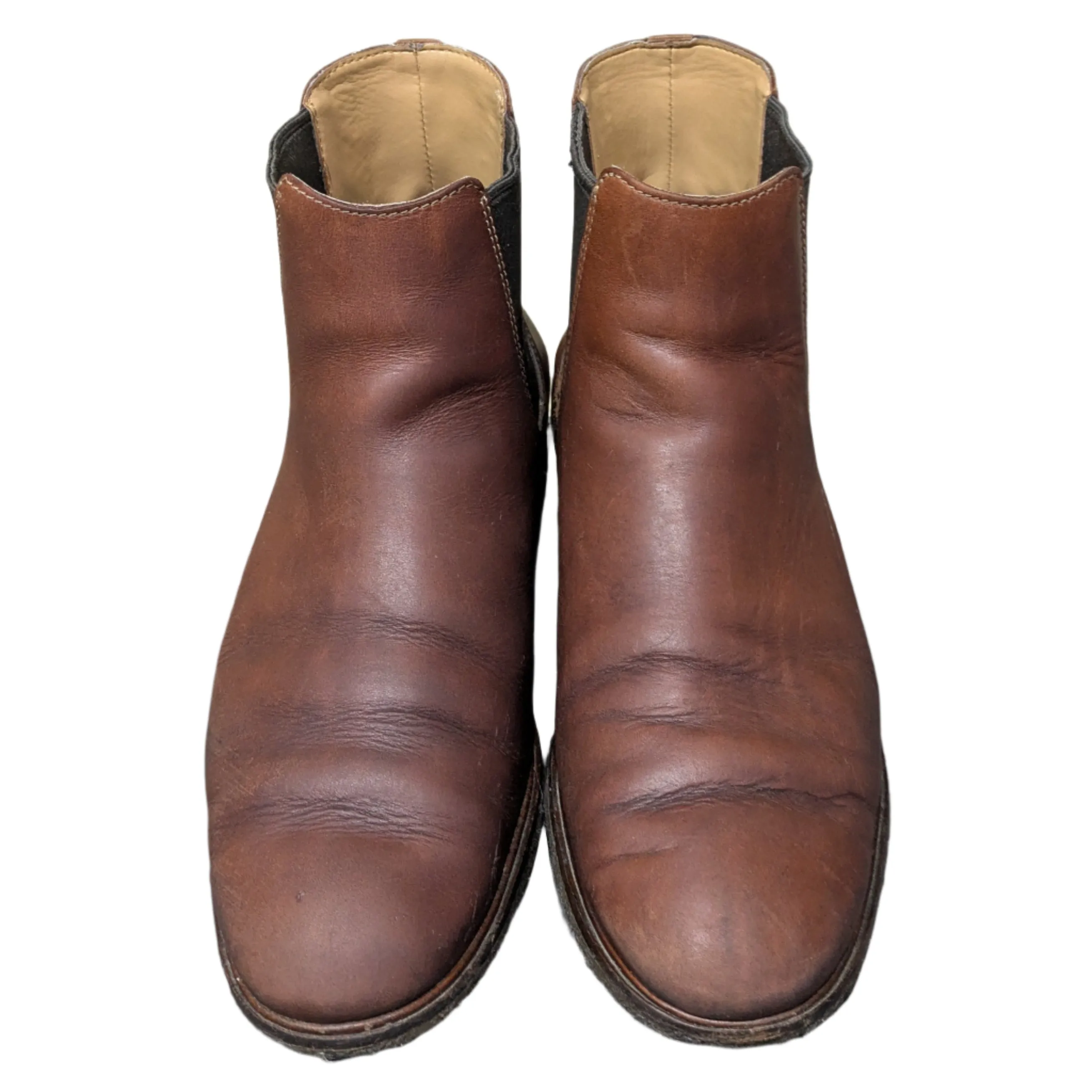 Clarks Taylor Shine Ankle Boots - Brown Size UK 10 / EU 44.5 / US 11