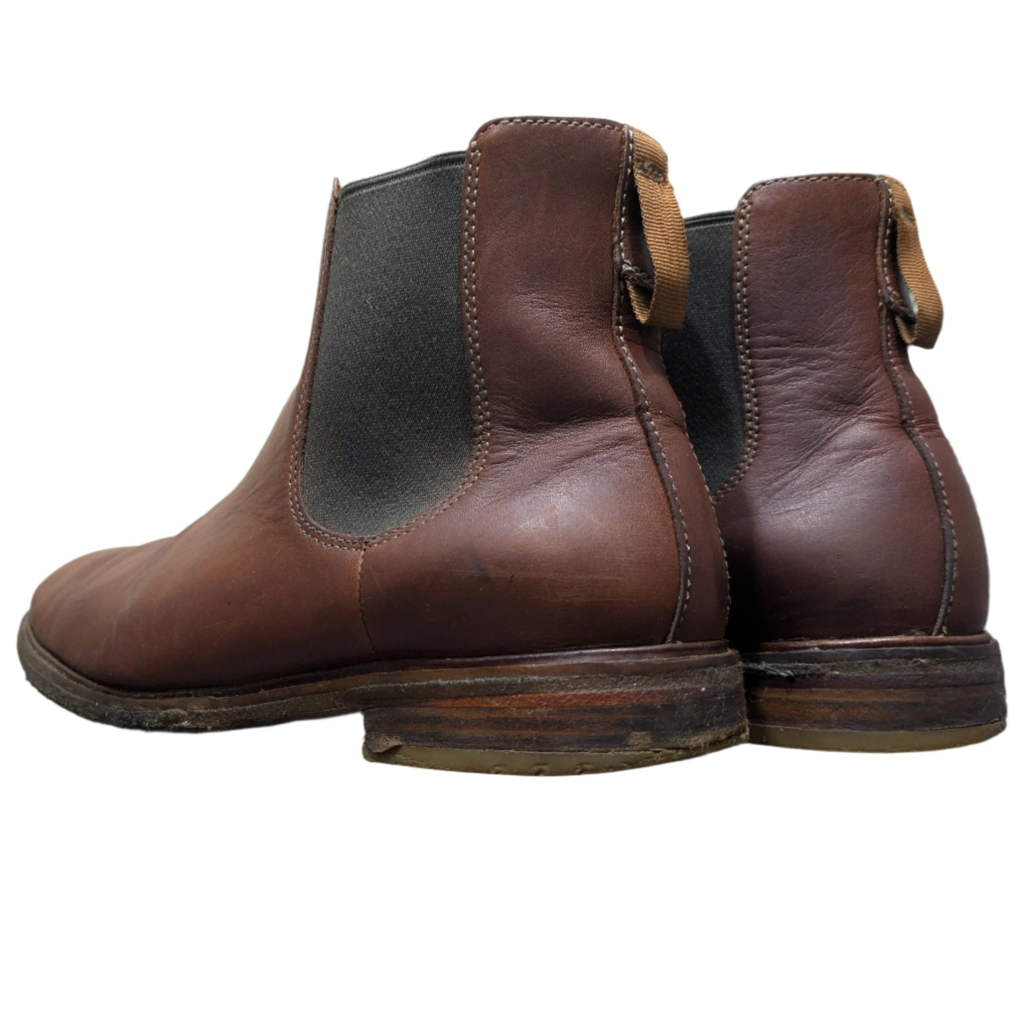 Clarks Taylor Shine Ankle Boots - Brown Size UK 10 / EU 44.5 / US 11