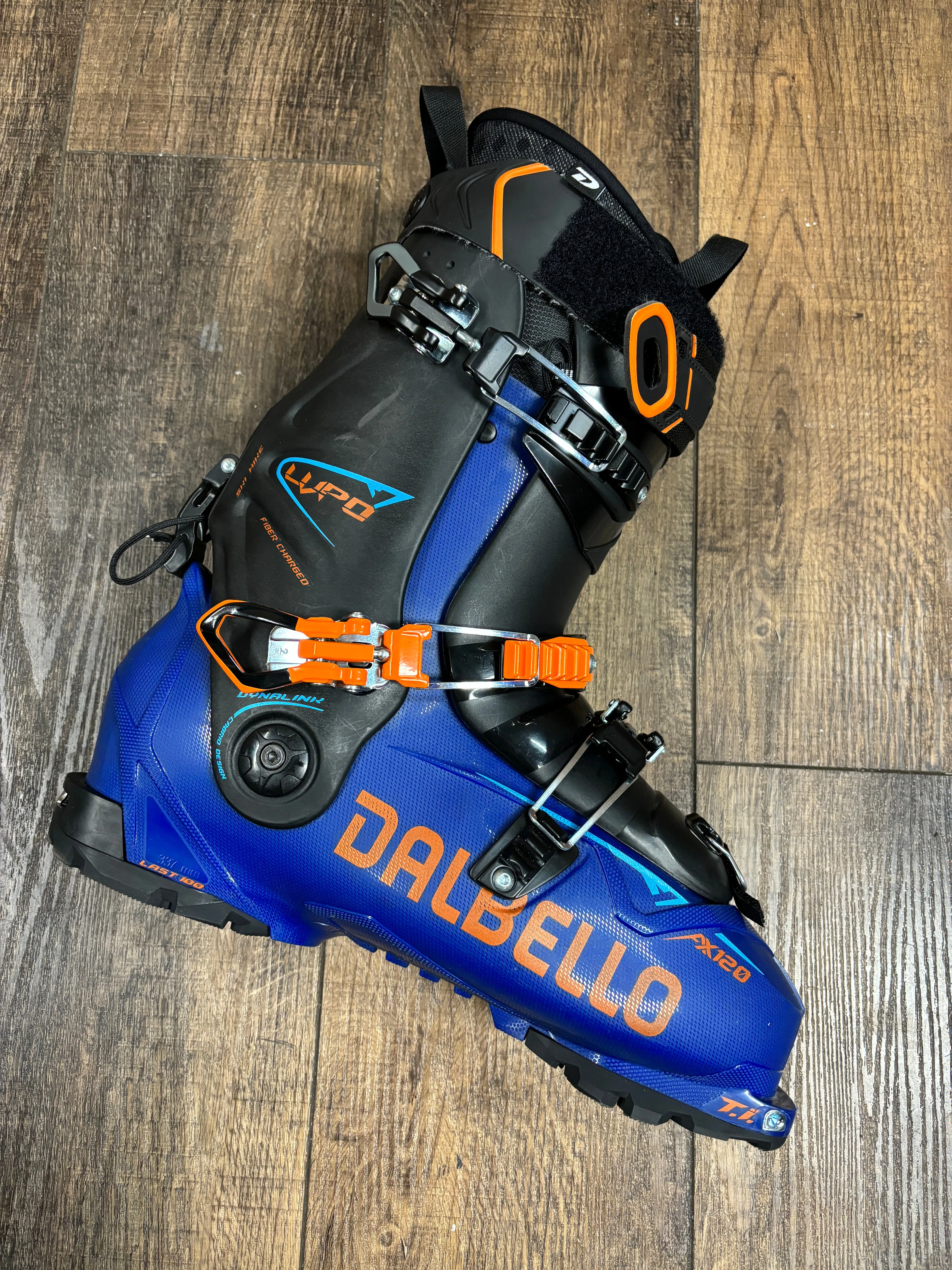 Dalbello Lupo AX 120 AT tech ski boots mondo 29 29.5 men 11 11.5 Grip Walk