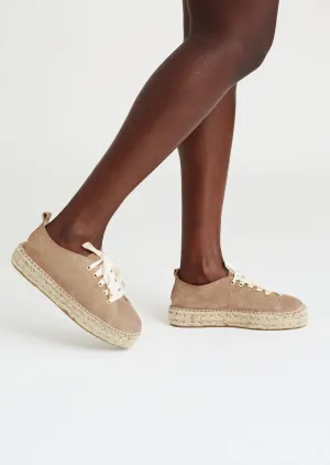 Espadrilles Sneakers taupe | Jutelaune