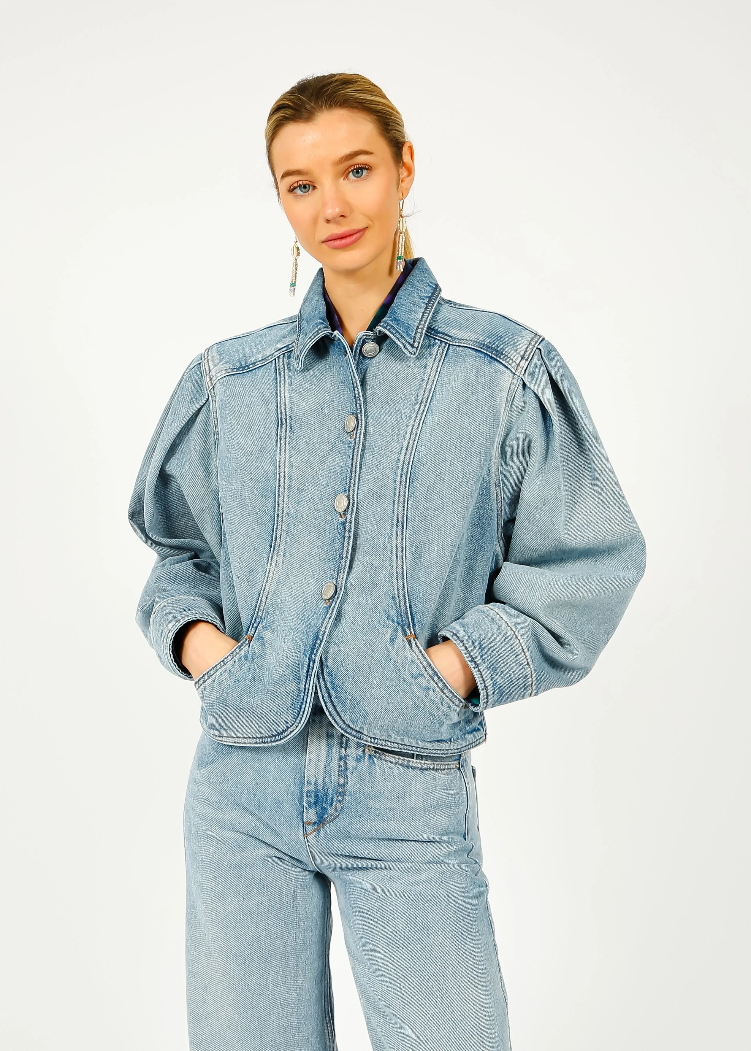 IM Valette Jacket in Ice Blue
