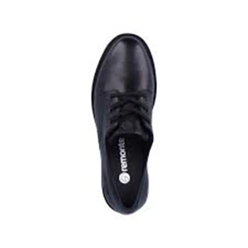 REMONTE LUG SOLE OXFORD BLACK - WOMENS