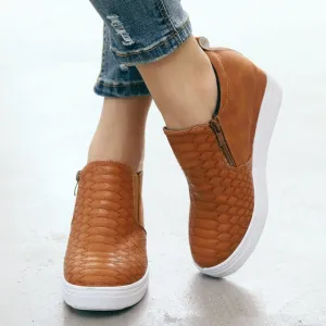 Slip on Hidden Wedge Booties