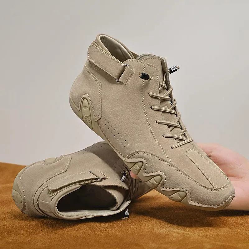 Velcron Fashion Lace-up Sneakers