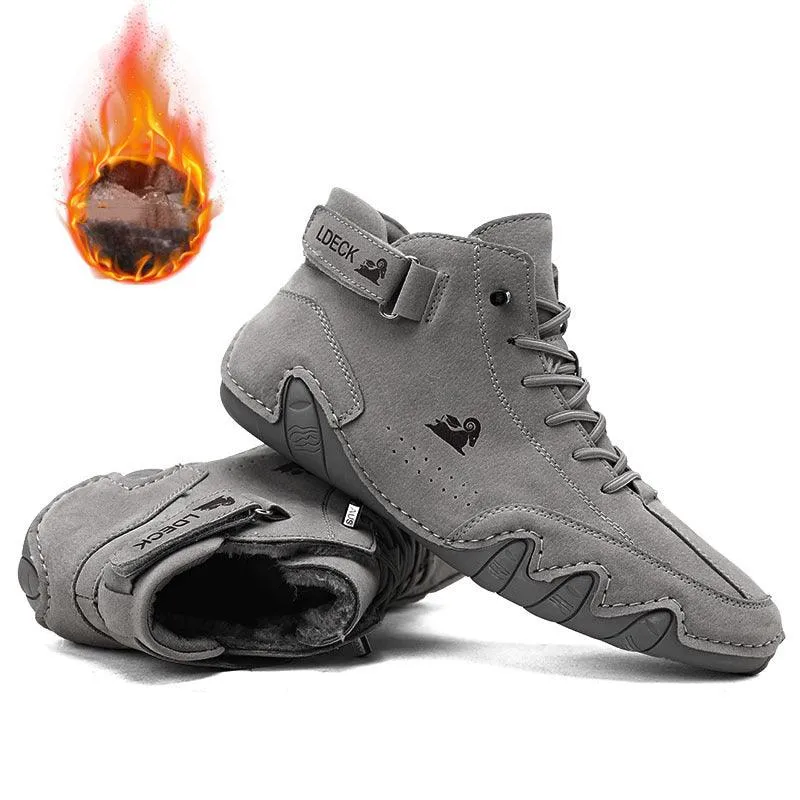 Velcron Fashion Lace-up Sneakers