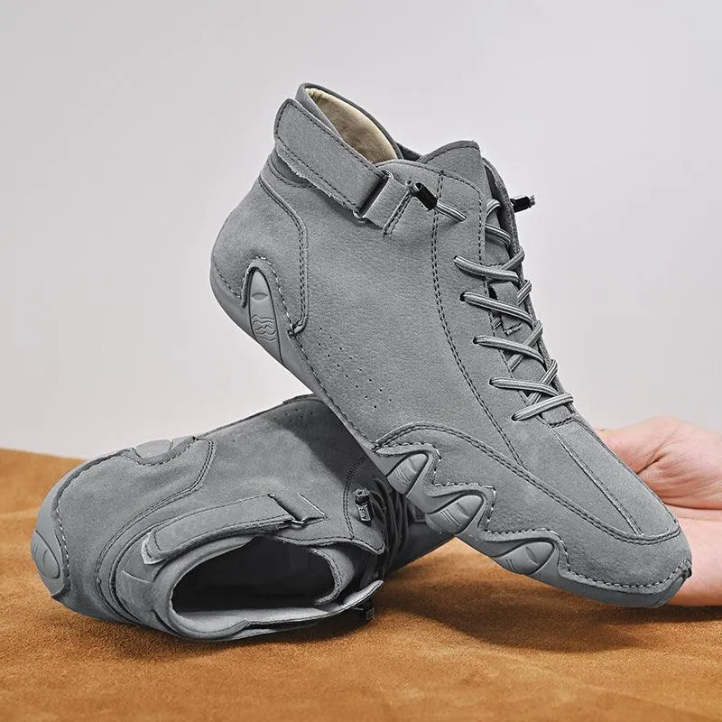 Velcron Fashion Lace-up Sneakers