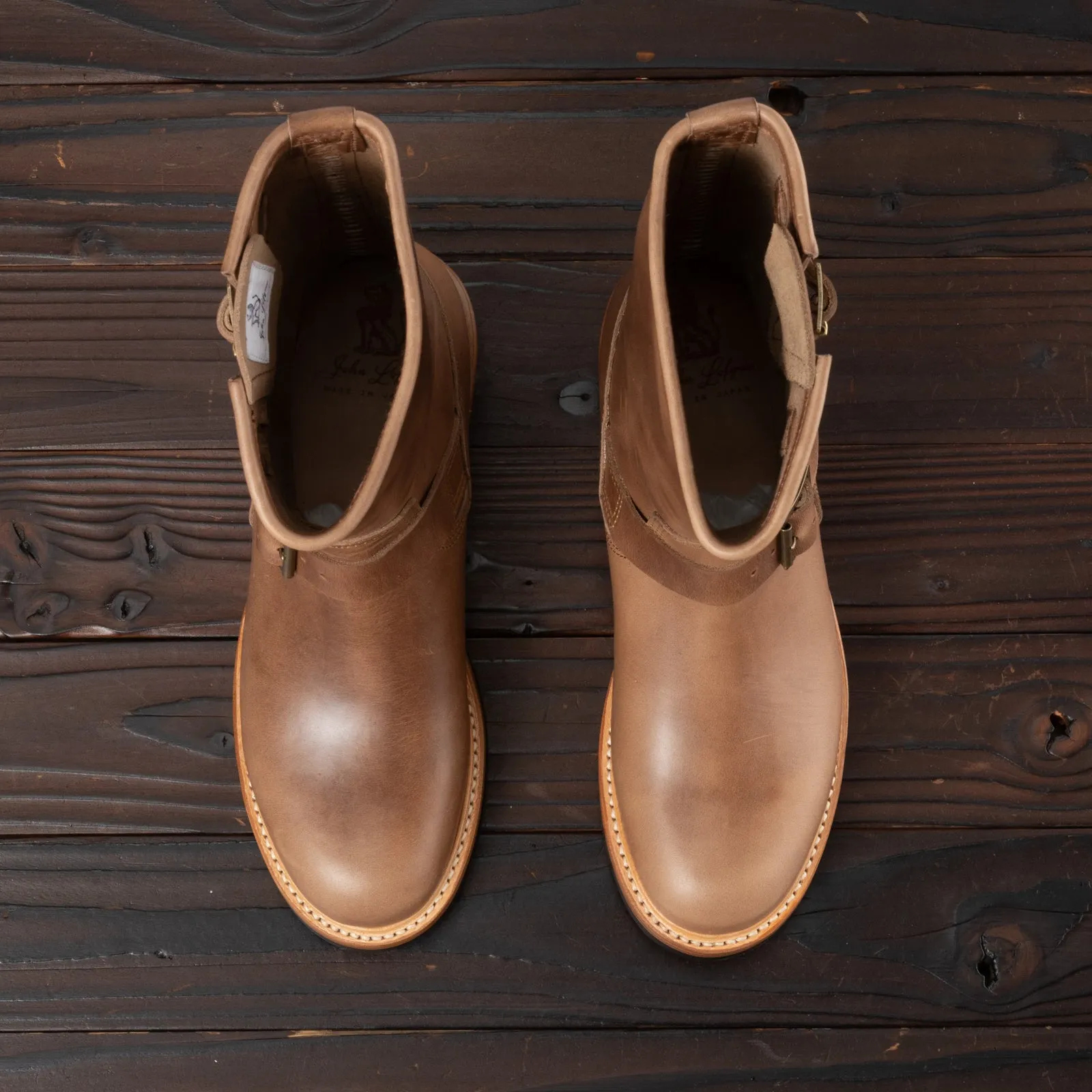Wabash Engineer Boots - Natural CXL