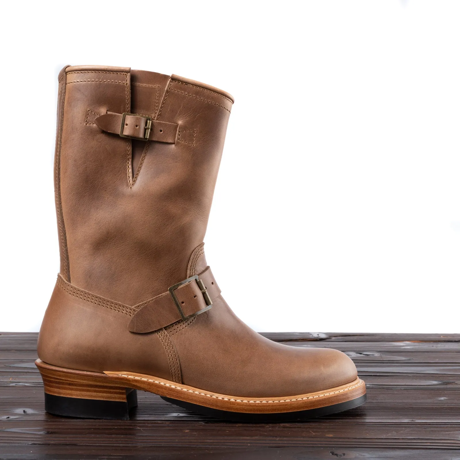 Wabash Engineer Boots - Natural CXL