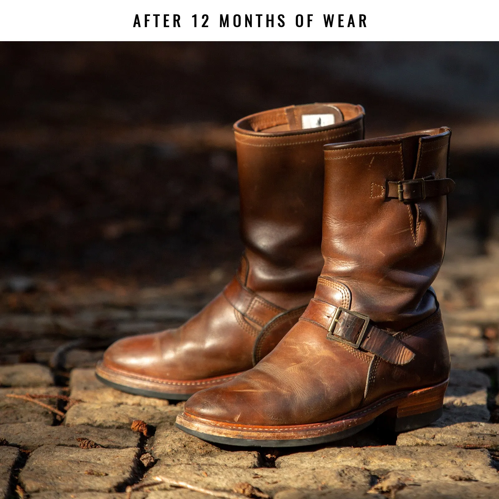 Wabash Engineer Boots - Natural CXL