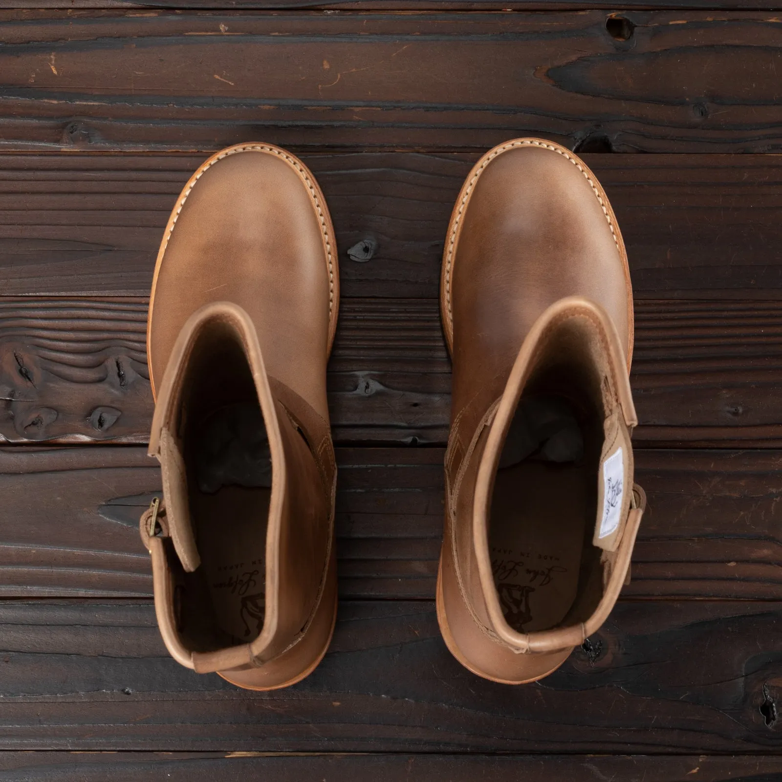 Wabash Engineer Boots - Natural CXL